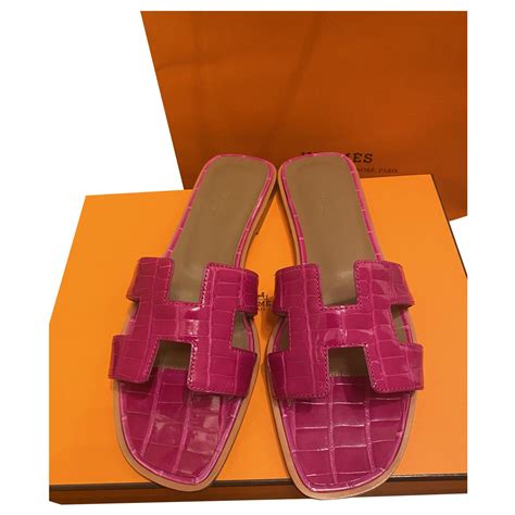 hermes oran sandals hot pink|where to buy hermes sandals.